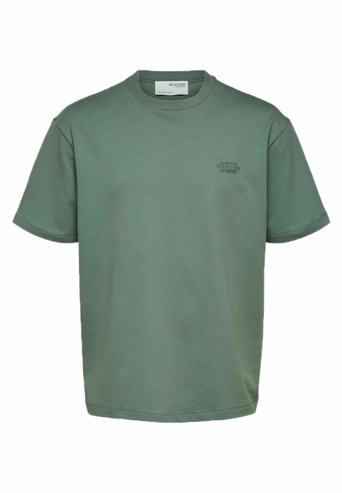 De gros 🛒 Selected Homme T-shirt Basique - Chinois Green 🧨 6 De gros 🛒 Selected Homme T-shirt Basique - Chinois Green 🧨 – Image 6