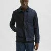 Coupon 👏 Selected Homme Veste En Jean - Dark Blue Denim ⭐