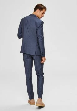 Meilleure affaire 🎁 Selected Homme Blazer - Light Blue 🔥 -Selected Homme Soldes Boutique 90f08f8a9af741b6a18a68aeef8f3924