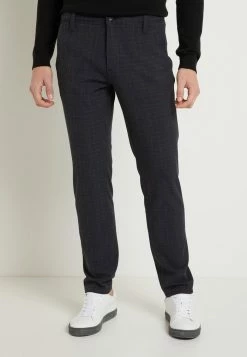 De gros 🥰 Selected Homme SLHSLIM STORM FLEX SMART PANTS - Pantalon Classique - Dark Sapphire/check 😀