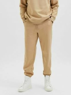 Tout neuf 🥰 Selected Homme Pantalon De Survêtement - Cuban Sand 🎉