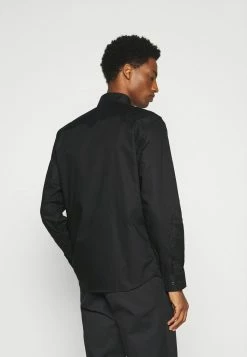 Coupon ⭐ Selected Homme SLHSLIMNEW MARK 👚 SHIRT - Chemise Classique - Black 🎁 -Selected Homme Soldes Boutique 92d19687e2324464b717cdc70a0afee0