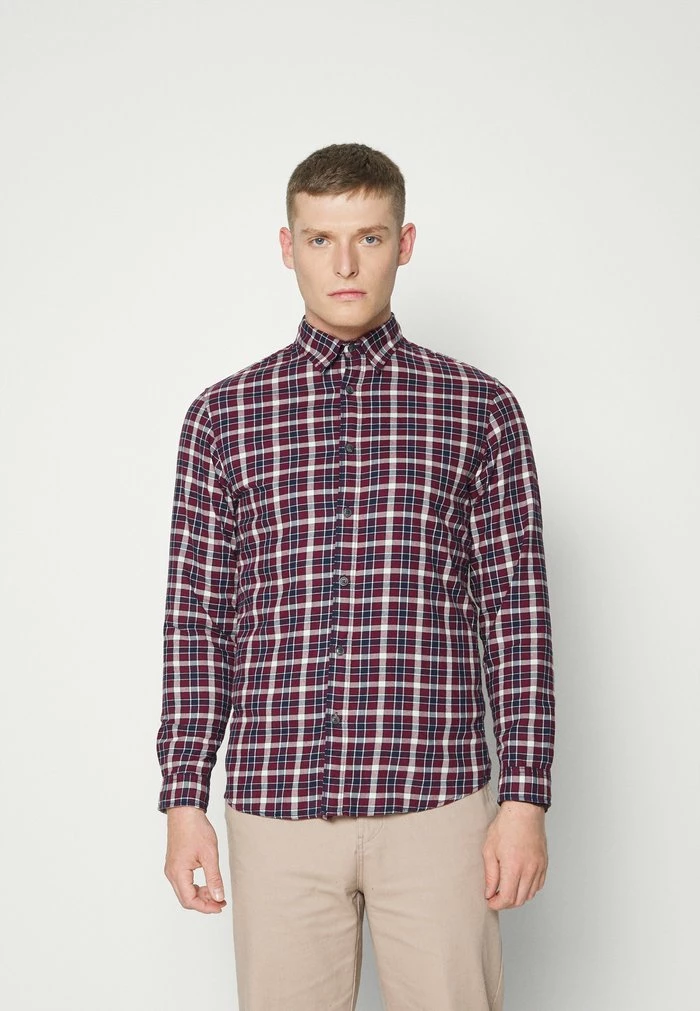 Promo ✔️ Selected Homme SLHSLIMISAC 👚 SHIRT CAMP - Chemise - Port Royale/white 💯 1 Promo ✔️ Selected Homme SLHSLIMISAC 👚 SHIRT CAMP - Chemise - Port Royale/white 💯