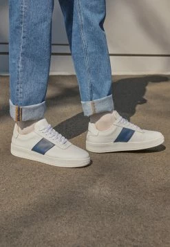 Nouveau 🌟 Selected Homme SLHOSCAR CLEAN - Baskets Basses - Dark Navy ⌛ -Selected Homme Soldes Boutique 93f3ef46ae28488fa19f18a99a299d4c