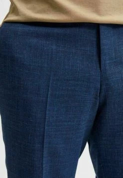 Meilleure vente 🌟 Selected Homme Pantalon Classique - Neon Blue 💯 -Selected Homme Soldes Boutique 94241acc30e54081b90b491e3b242be9