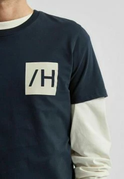 Remise 😍 Selected Homme T-shirt Imprimé - Sky Captain 🧨 -Selected Homme Soldes Boutique 946665c5a62842a0b6340b6b86847141