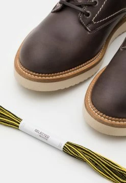 Grosses soldes 🎉 Selected Homme SLHTEO 👟 SHOE - Bottines à Lacets - Chocolate Brown 🥰 -Selected Homme Soldes Boutique 99b9791fc81a4eb5b7ad135c9e3ffa42