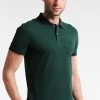 Coupon 🎉 Selected Homme SLHARO EMBROIDERY - Polo - Trekking Green 🧨