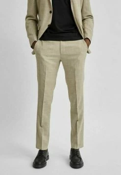 Grosses soldes 🌟 Selected Homme LEICHT - Pantalon De Costume - Sand 🔥