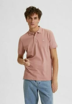 Budget 🤩 Selected Homme Polo - Ash Rose 🔔