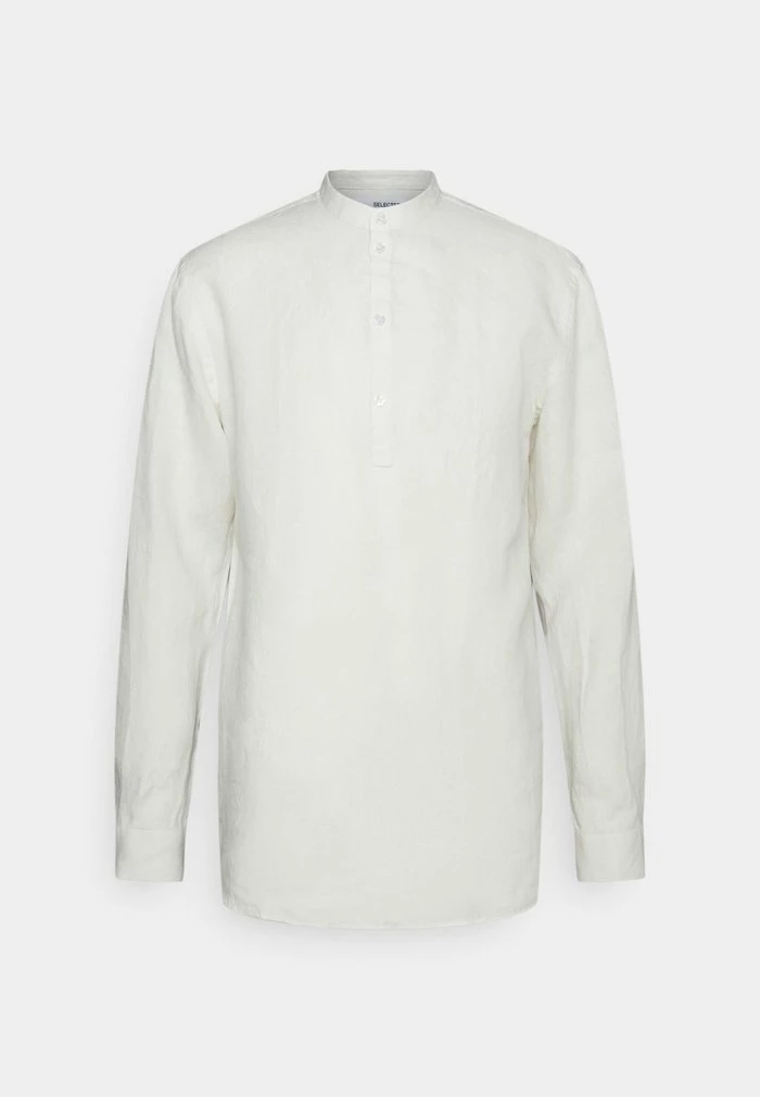 Sortie ✔️ Selected Homme SLHREGKYLIAN 👚 SHIRT CHINA - Chemise - Cloud Dancer 🛒 1 Sortie ✔️ Selected Homme SLHREGKYLIAN 👚 SHIRT CHINA - Chemise - Cloud Dancer 🛒