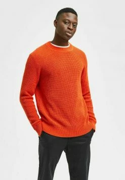 Nouveau 🤩 Selected Homme Pullover - Pureed Pumpkin 🛒