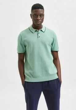 Meilleure affaire 😀 Selected Homme Polo - Granite Green 😀