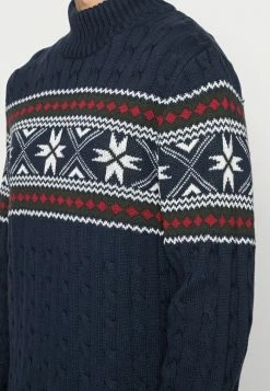 Promo 🛒 Selected Homme SLHFLAKE CABLE HIGH NECK - Pullover - Sky Captain ⭐ -Selected Homme Soldes Boutique a170003076154f93aaa0a646d89d2c94