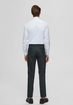 Promo ✔️ Selected Homme SLIM FIT - Pantalon De Costume - Dark Green ⌛ -Selected Homme Soldes Boutique a1d961a5c95044a397f024e370c211d5