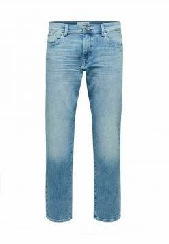 Meilleure vente 👏 Selected Homme Jean Droit - Light Blue Denim 🎁 -Selected Homme Soldes Boutique a2312a40b6b8407689bc1ee3b313afd2