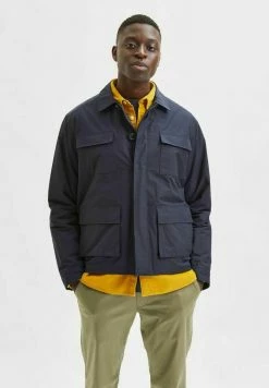 Le moins cher 😀 Selected Homme LANGARM - Veste Mi-saison - Sky Captain ✨