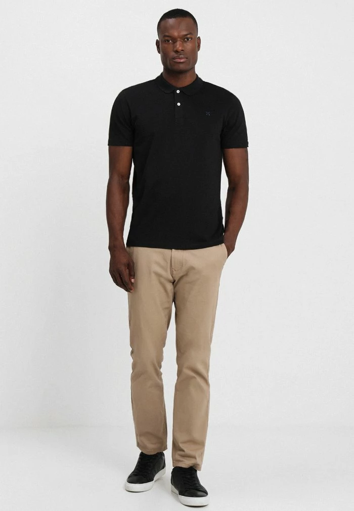 Nouveau 🤩 Selected Homme SLHLUKE SLIM FIT - Polo - Black 🥰 2 Nouveau 🤩 Selected Homme SLHLUKE SLIM FIT - Polo - Black 🥰 – Image 2