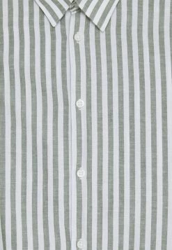 Le moins cher 😀 Selected Homme SLHREGNEW - Chemise - Smoke Green 🔥 -Selected Homme Soldes Boutique a45f5d32e95841108611b0c1ac0a22ee