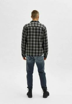 Grosses soldes 🥰 Selected Homme LOOSE FIT - Chemise - Grey 🔥 -Selected Homme Soldes Boutique a4dfcf153d5d469ab4fb55f7178b9a05