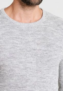 Acheter 🛒 Selected Homme SHXNEWVINCEBUBBLE CREW NECK - Pullover - Marshmallow/twisted Light Grey 💯 -Selected Homme Soldes Boutique a5ee4dd507d844af9d8c3b0530c5fb9c