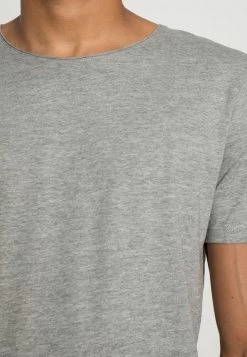 Offres ✔️ Selected Homme SLHLUKE O-NECK TEE - T-shirt Basique - Light Grey Melange 😉 -Selected Homme Soldes Boutique a631d1d094e14f49b6e10d659f1ccbf7