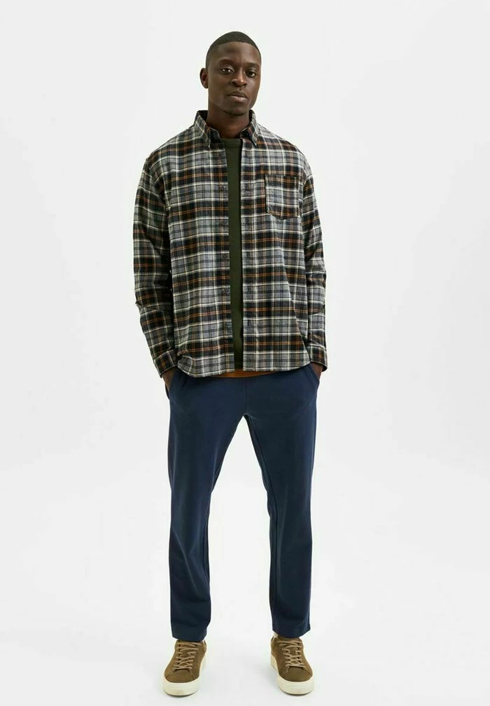 Le moins cher ✔️ Selected Homme Chemise - Grey 🔥 2 Le moins cher ✔️ Selected Homme Chemise - Grey 🔥 – Image 2