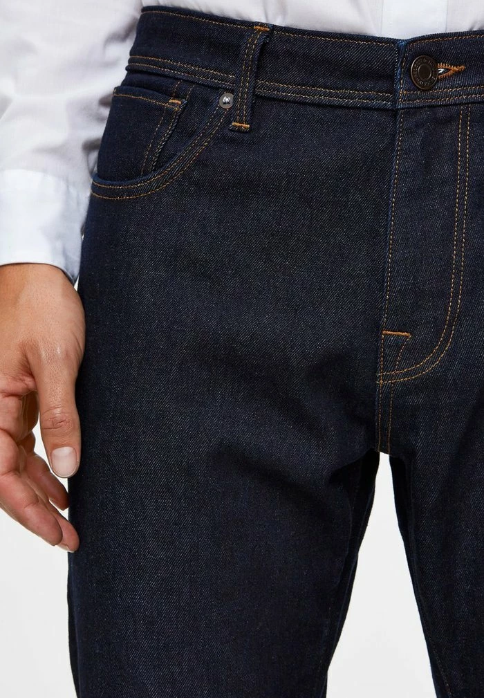 Meilleure affaire 🔔 Selected Homme Jean Droit - Black Denim 🔔 5 Meilleure affaire 🔔 Selected Homme Jean Droit - Black Denim 🔔 – Image 5