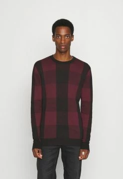 Promo 🎉 Selected Homme SLHWAEL CREW NECK - Pullover - Black 🌟