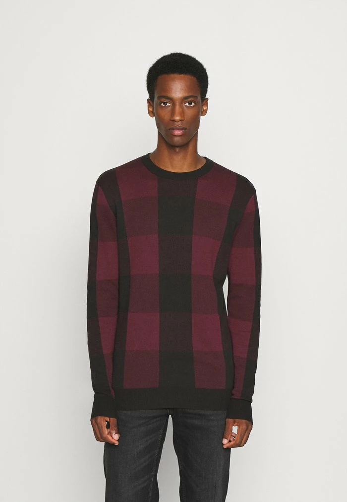 Promo 🎉 Selected Homme SLHWAEL CREW NECK - Pullover - Black 🌟 1 Promo 🎉 Selected Homme SLHWAEL CREW NECK - Pullover - Black 🌟