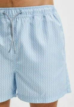 Bon marché ✔️ Selected Homme BEDRUKTE - Short De Bain - Chambray Blue 😀 -Selected Homme Soldes Boutique a892cf5eae0541d7b2d82c0237d2738c