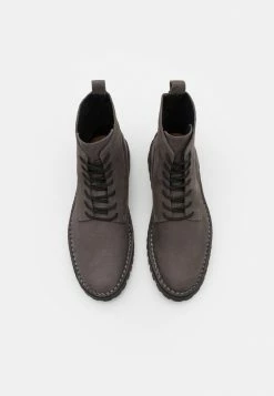 Le moins cher 🔥 Selected Homme SLHRICKY LACEUP BOOT - Bottines à Lacets - Dark Grey 🌟 -Selected Homme Soldes Boutique a89fedf32d544dcb898a2de676c2cd02