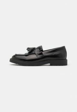 Budget 🧨 Selected Homme SLHTIM KILTIE LOAFER - Mocassins - Black 😍