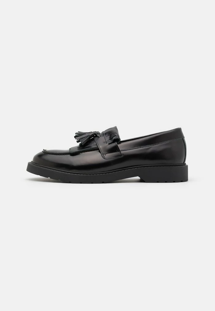 Budget 🧨 Selected Homme SLHTIM KILTIE LOAFER - Mocassins - Black 😍 1 Budget 🧨 Selected Homme SLHTIM KILTIE LOAFER - Mocassins - Black 😍