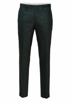 Promo ✔️ Selected Homme SLIM FIT - Pantalon De Costume - Dark Green ⌛ -Selected Homme Soldes Boutique aae9eb7464df4834a3e3a6861fbc7244