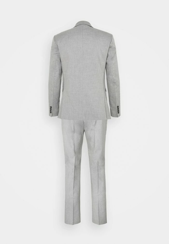 De gros ❤️ Selected Homme SLHSLIM MYLOLOGAN CROP SUIT - Costume - Light Grey Melange 🎁 15 De gros ❤️ Selected Homme SLHSLIM MYLOLOGAN CROP SUIT - Costume - Light Grey Melange 🎁 – Image 15