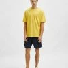 Remise 🌟 Selected Homme T-shirt Basique - Misted Yellow 🤩