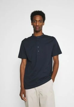 Bon marché ⌛ Selected Homme SLHRELAXVISTA - T-shirt Imprimé - Sky Captain 🌟