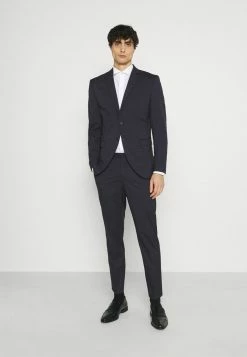 Acheter 🥰 Selected Homme SLHSLIM MYLOLOGAN CROP SUIT - Costume - Navy Blazer ⭐