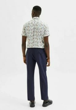 Meilleur prix 😍 Selected Homme COMFORT FIT - Pantalon Classique - Dark Navy 👍 -Selected Homme Soldes Boutique ad2cb26ebaf34b9fb11074b19dc3bdd8