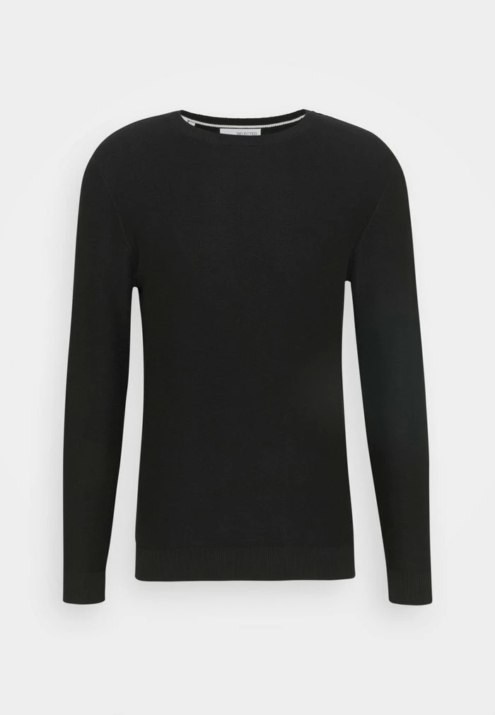 Grosses soldes 🔥 Selected Homme SLHBRENT CREW NECK - Pullover - Black 😀 4 Grosses soldes 🔥 Selected Homme SLHBRENT CREW NECK - Pullover - Black 😀 – Image 4