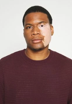 Vente flash 😉 Selected Homme SLHMASEI CREW NECK - Pullover - Winetasting ✨ -Selected Homme Soldes Boutique aef89e67348542c396f934086dbcc270