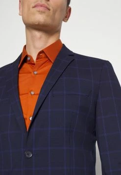 Grosses soldes ⭐ Selected Homme SLHMYLOLOGAN SUIT - Costume - Navy Blazer/window Check ✔️ -Selected Homme Soldes Boutique af679b7107974a3bb8bafa304b7f4f11