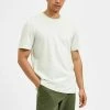 Meilleure affaire 🌟 Selected Homme SLHNORMAN - T-shirt Imprimé - Light Blue ✔️