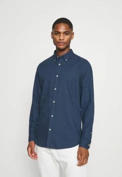 Offres 🌟 Selected Homme SLHSLIMFLANNEL - Chemise - Dark Sapphire Melange 🔔