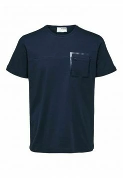 Meilleur prix 🛒 Selected Homme INTERLOCK - T-shirt Imprimé - Navy Blazer 👍 -Selected Homme Soldes Boutique b1ae3f17544f40139c616be0ead8a46f