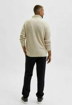 Sortie 😀 Selected Homme Pullover - Egret 🧨 -Selected Homme Soldes Boutique b1b41ba387b441d09af647e0d23f00cb