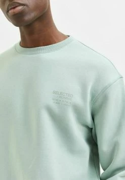Sortie 🔔 Selected Homme RUNDHALS - Pullover - Granite Green 😀 -Selected Homme Soldes Boutique b2ce1630b2fa40bdb27d563196e57a39