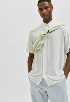 Meilleur prix ⌛ Selected Homme EINFARBIGES - Chemise - Egret 🌟 -Selected Homme Soldes Boutique b2e59bc7b04b4a12b54fe892c3e14485