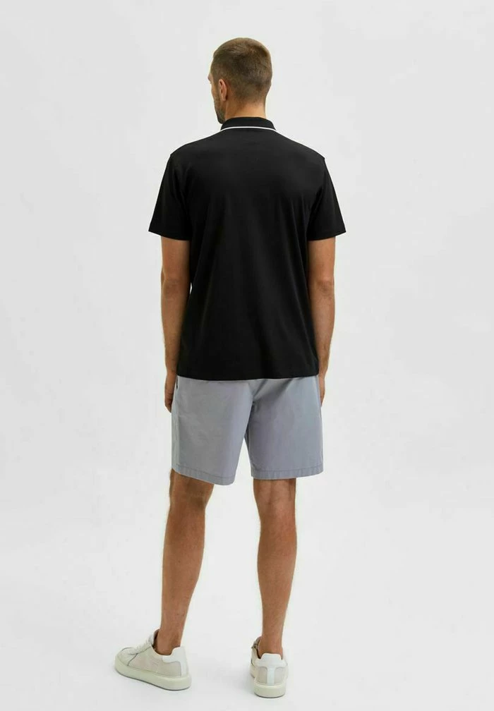 De gros ⌛ Selected Homme KURZÄRME - Polo - Black ✔️ 3 De gros ⌛ Selected Homme KURZÄRME - Polo - Black ✔️ – Image 3